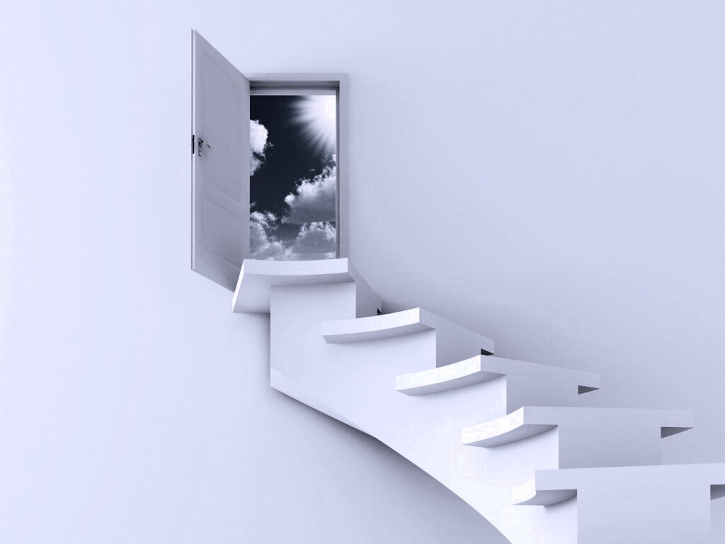 Лестница в небо обои