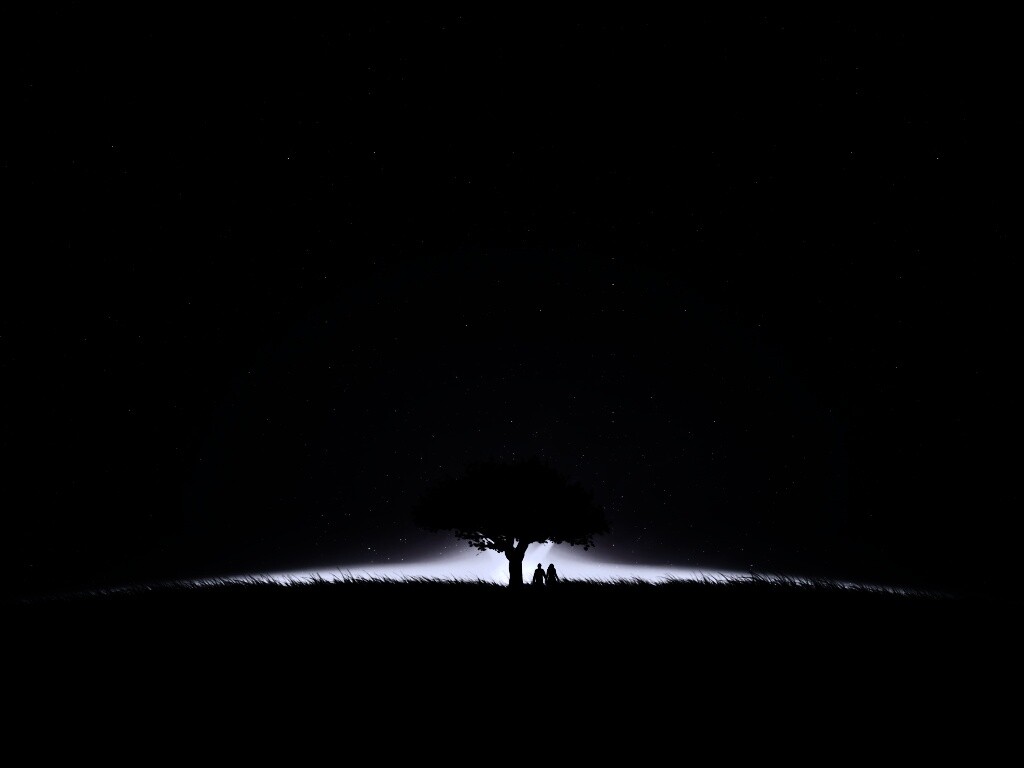 Звёздная ночь обои