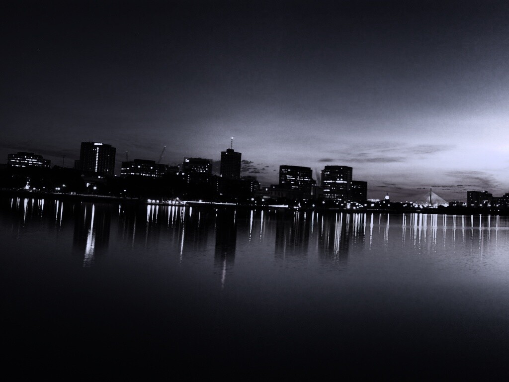 Панорама Бостона обои