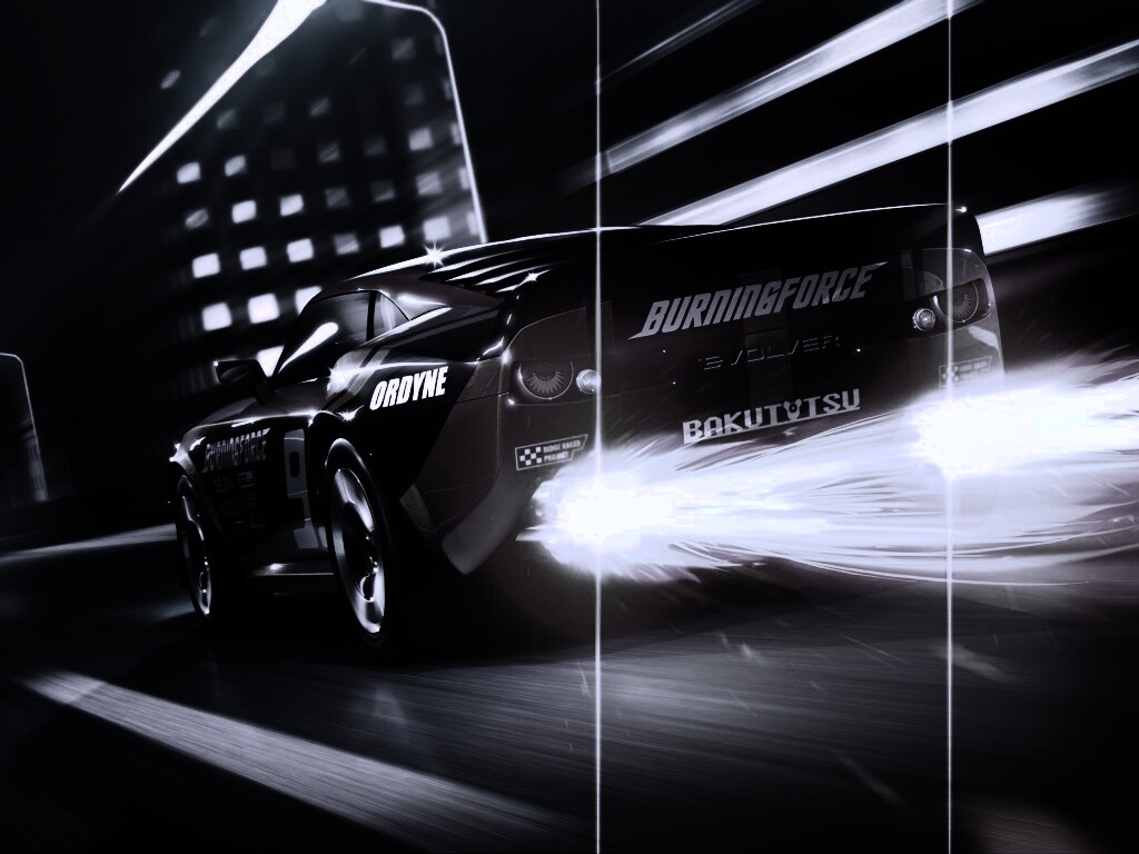 Ночное нитро обои