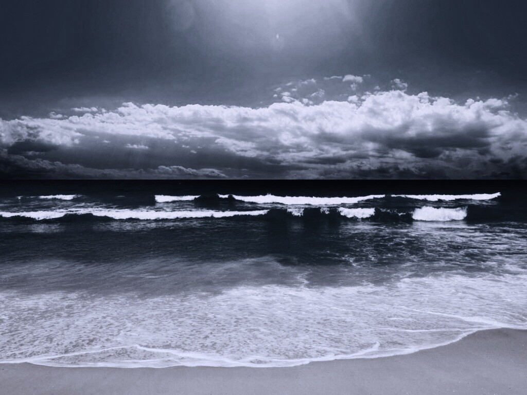 Потрясающий вид на морской пляж обои