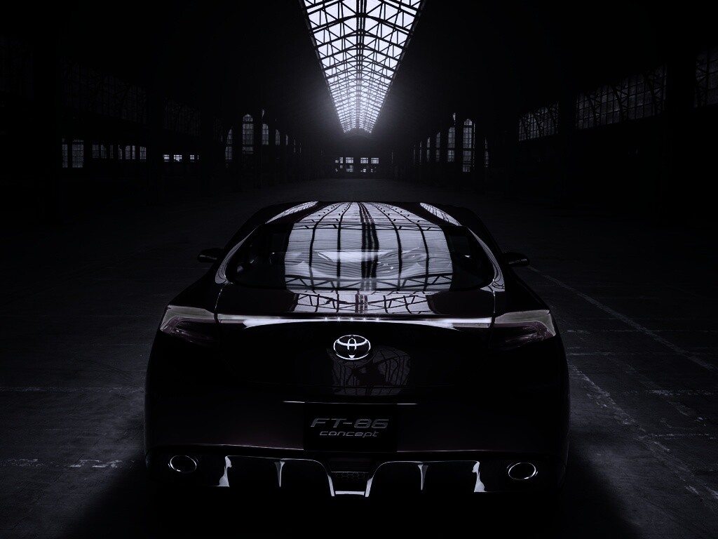 Концепт спортивной тойоты обои