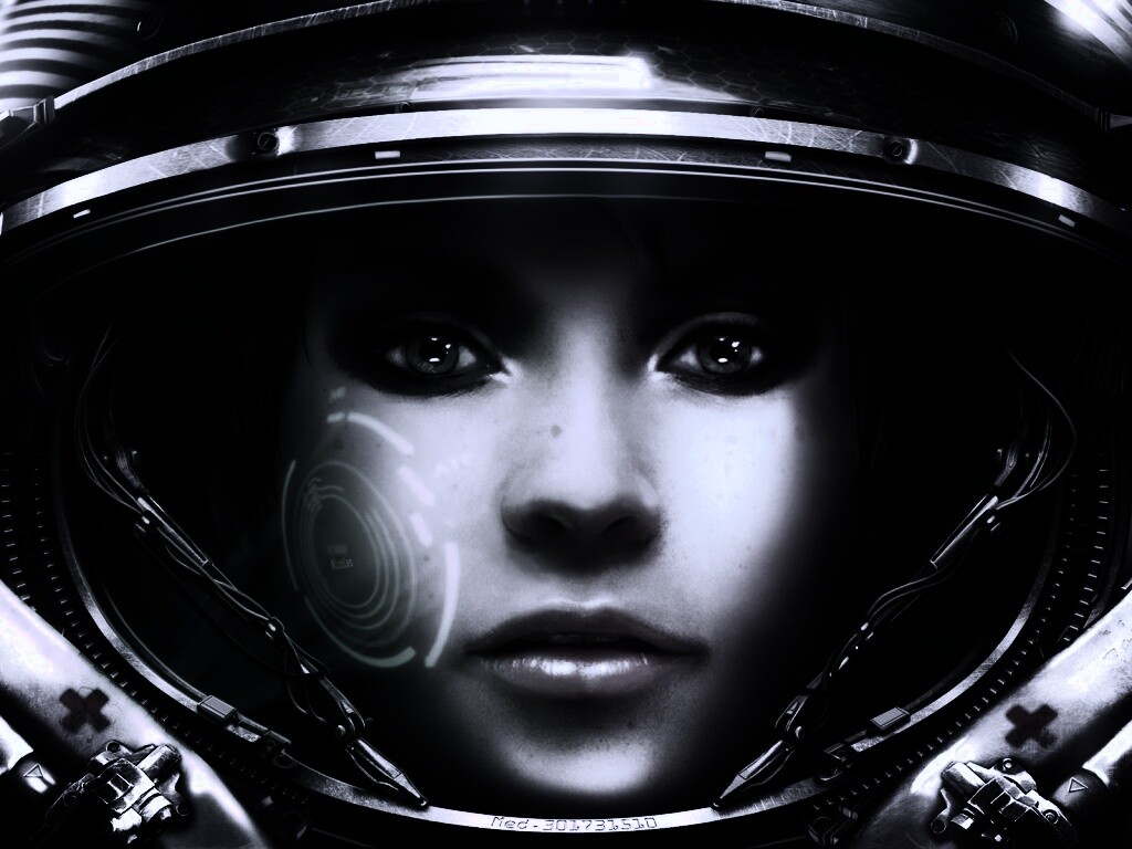 Медик из вселенной Star Craft 2 обои