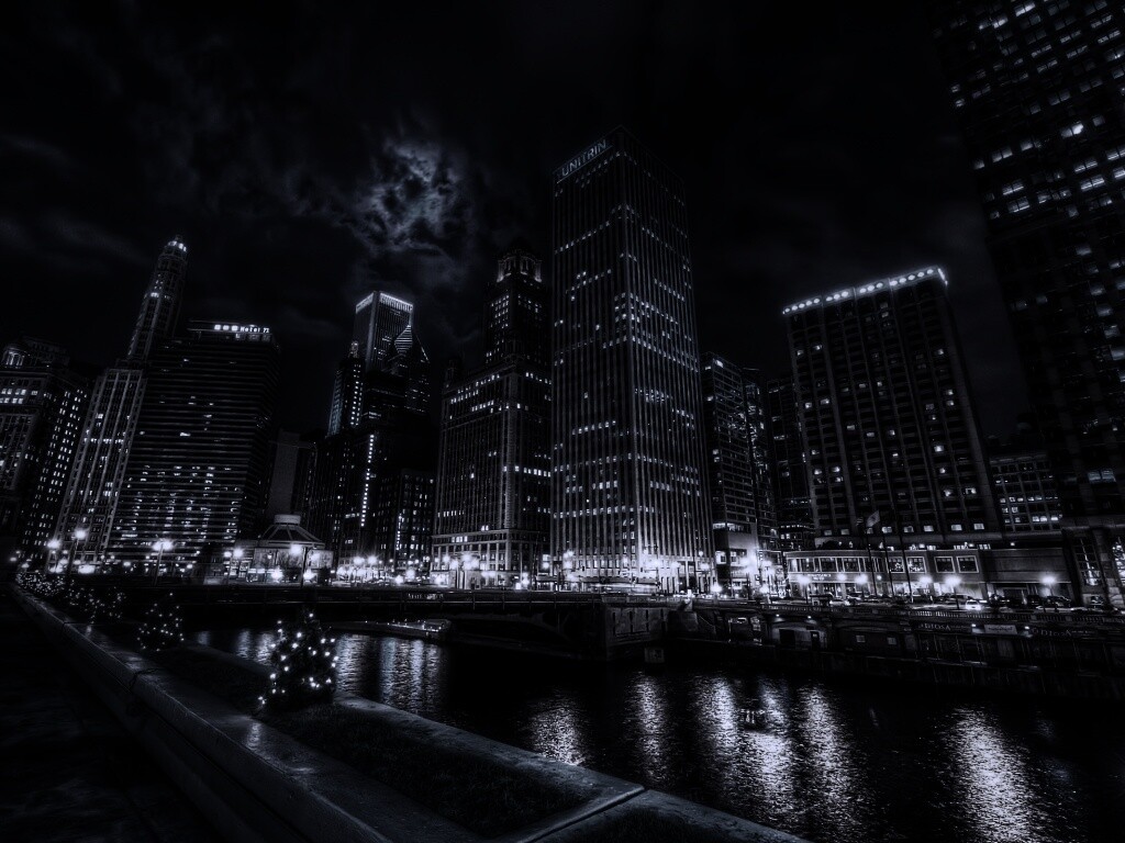 Потрясающий городской вид обои