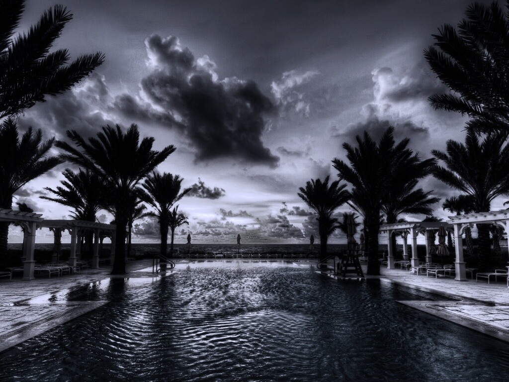 Бассейн обои