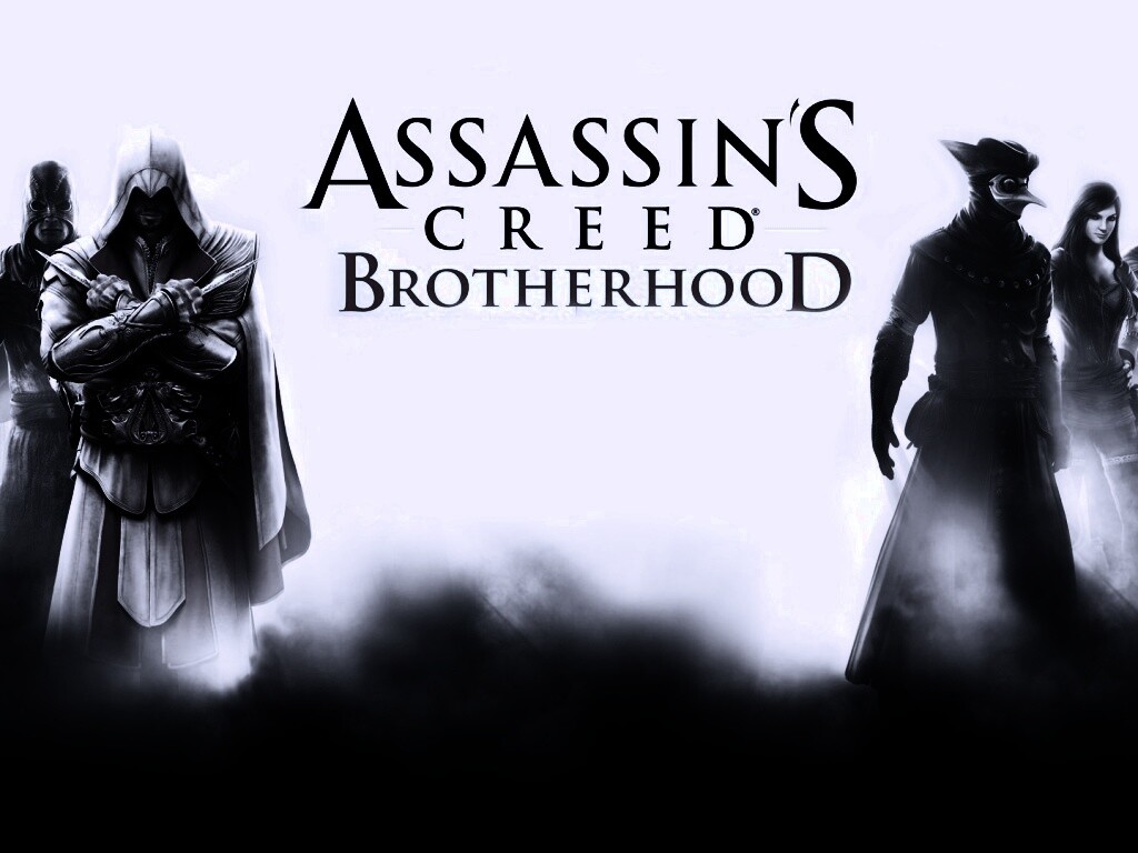 Персонажи игры Assasin"s Creed Brotherhood обои