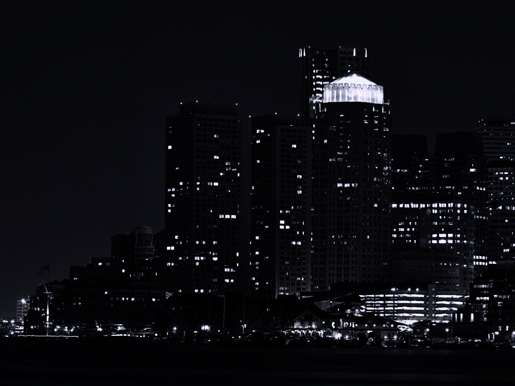 Панорама города обои