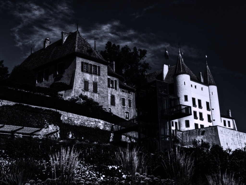 Дома с своеобразной архитектурой обои