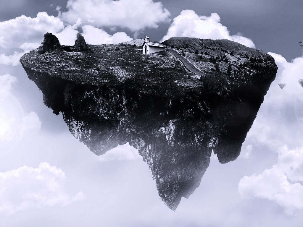 Летающий острв обои