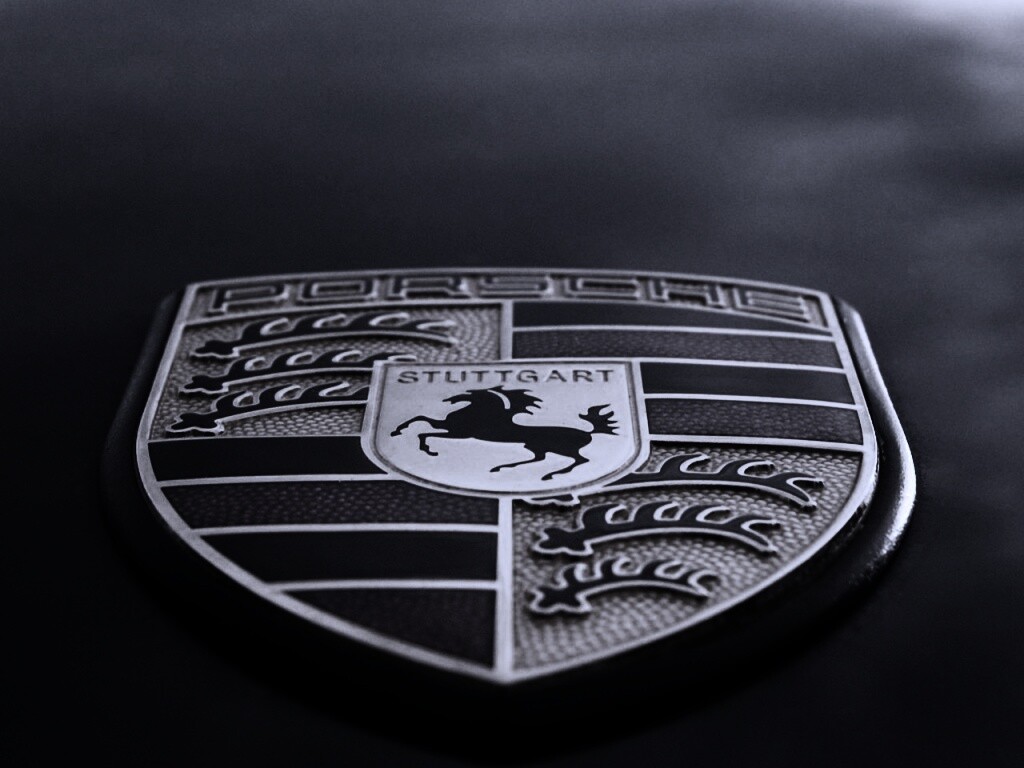 Логотип порше обои