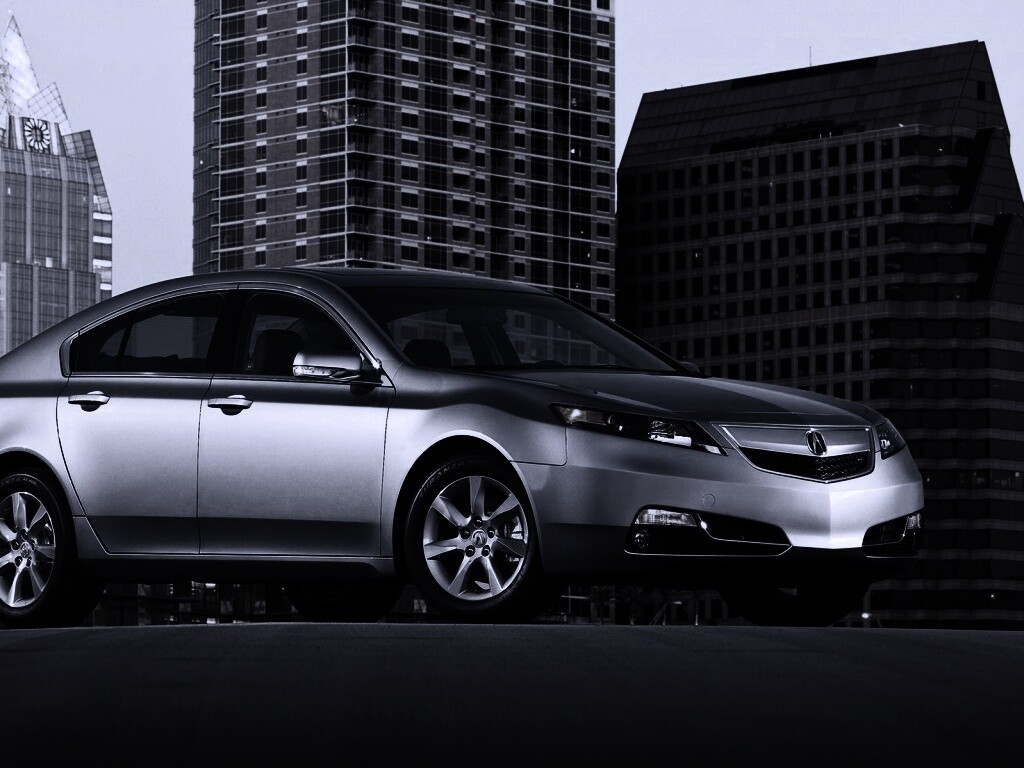 Acura  в городе обои