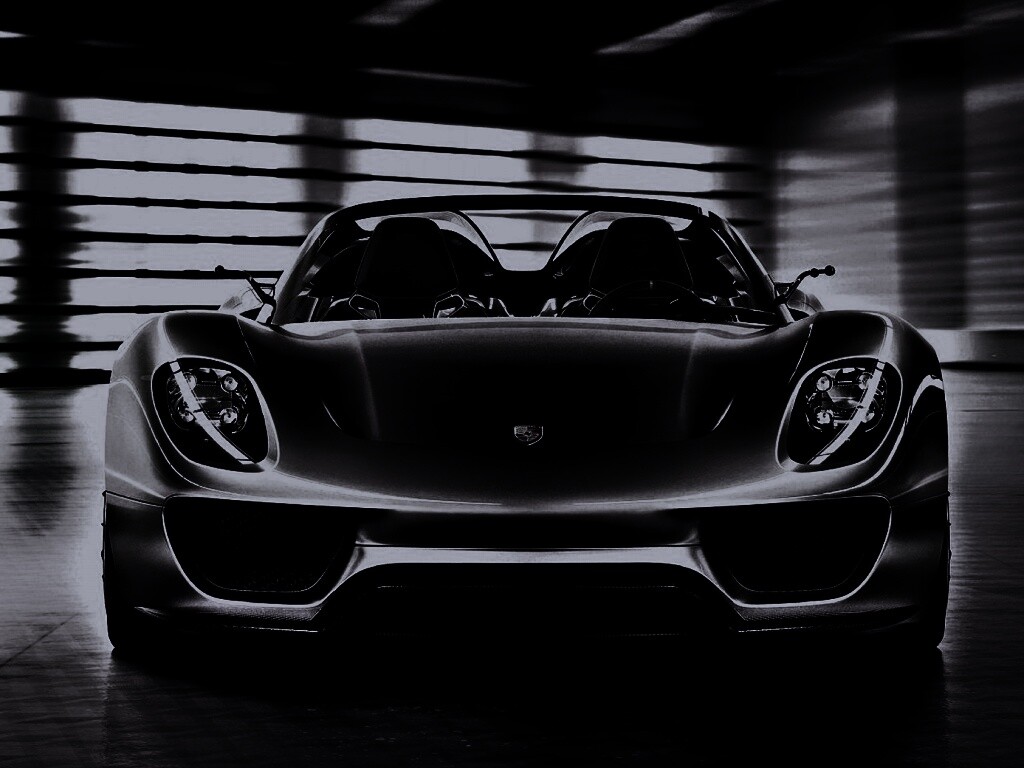 Золотой Порше обои