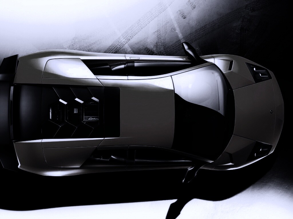 Ламборджини вид сверху обои