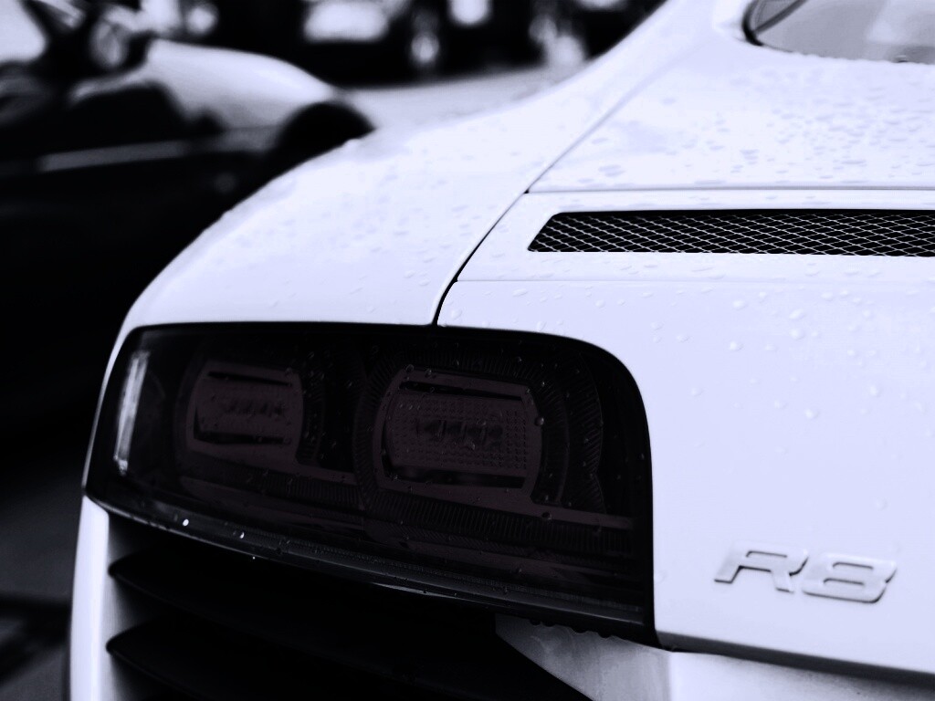 Задняя фара Audi R8 обои