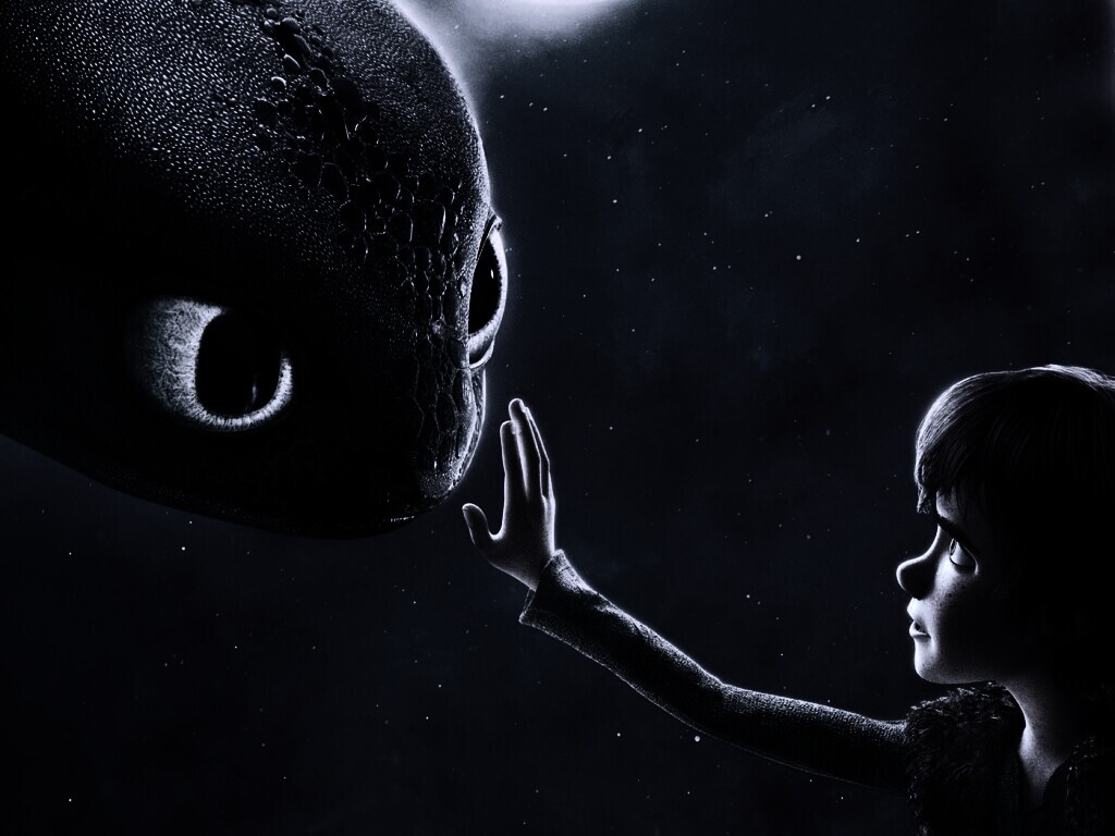 Как приручить дракона обои