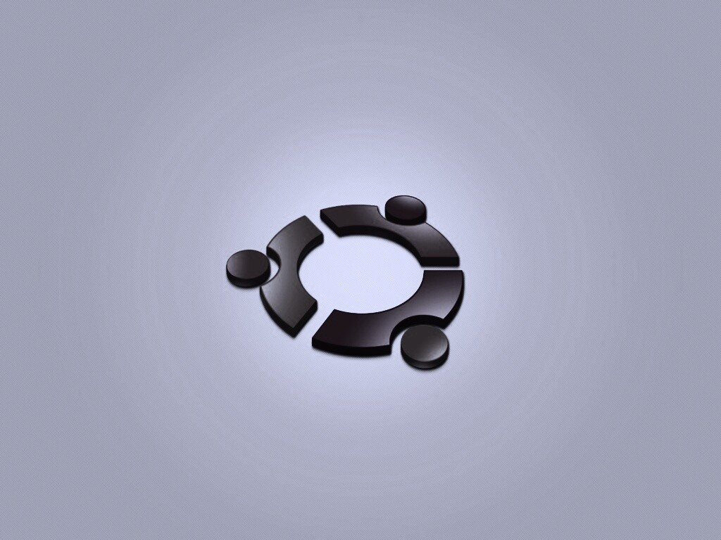 Официальный логотип Убунту обои