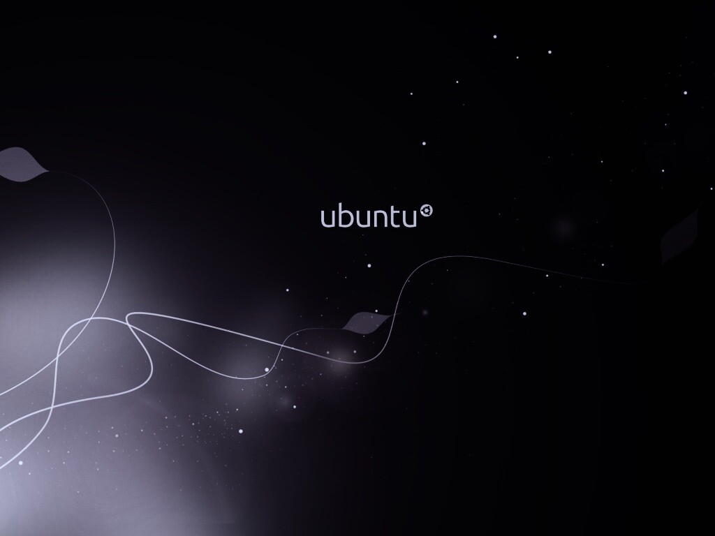 Сиреневые обои Ubuntu обои