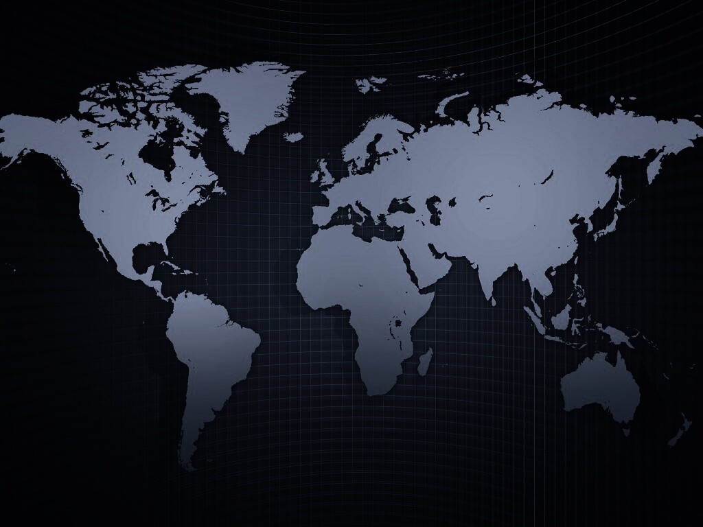 Цифровая карта мира обои