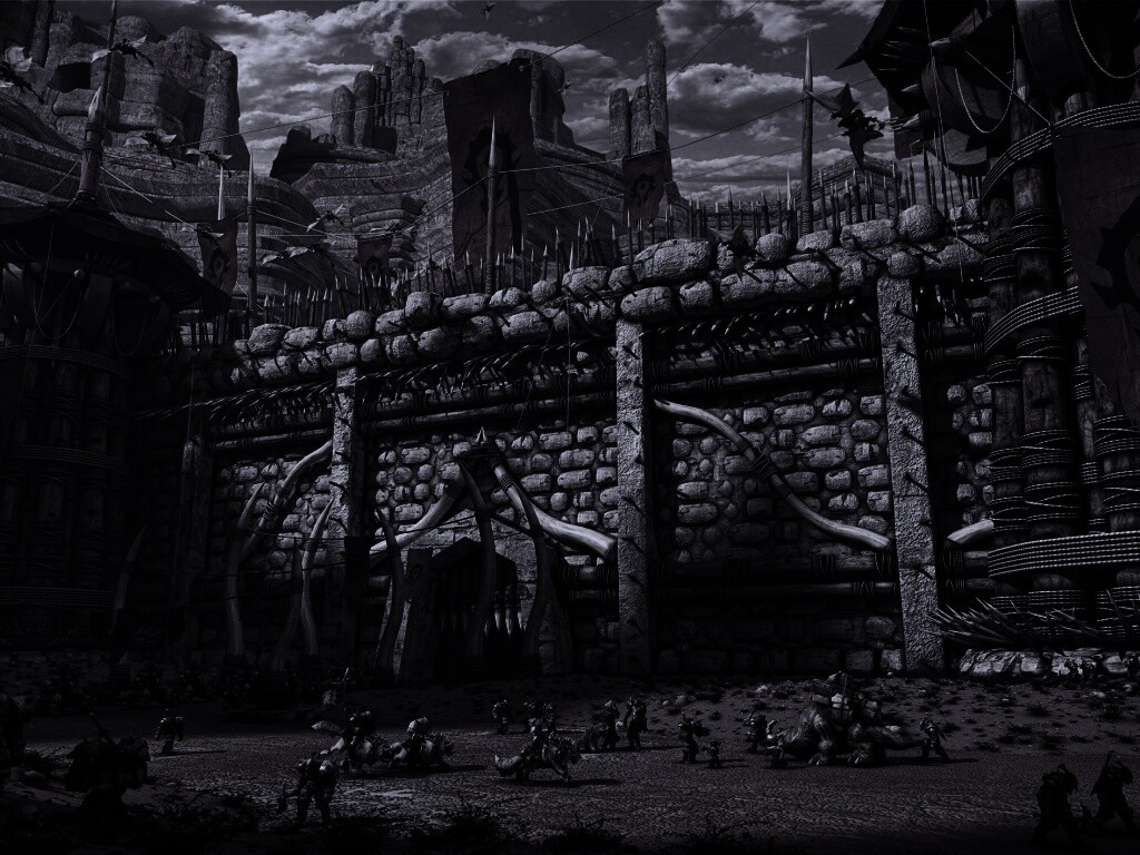 Крепость орков обои