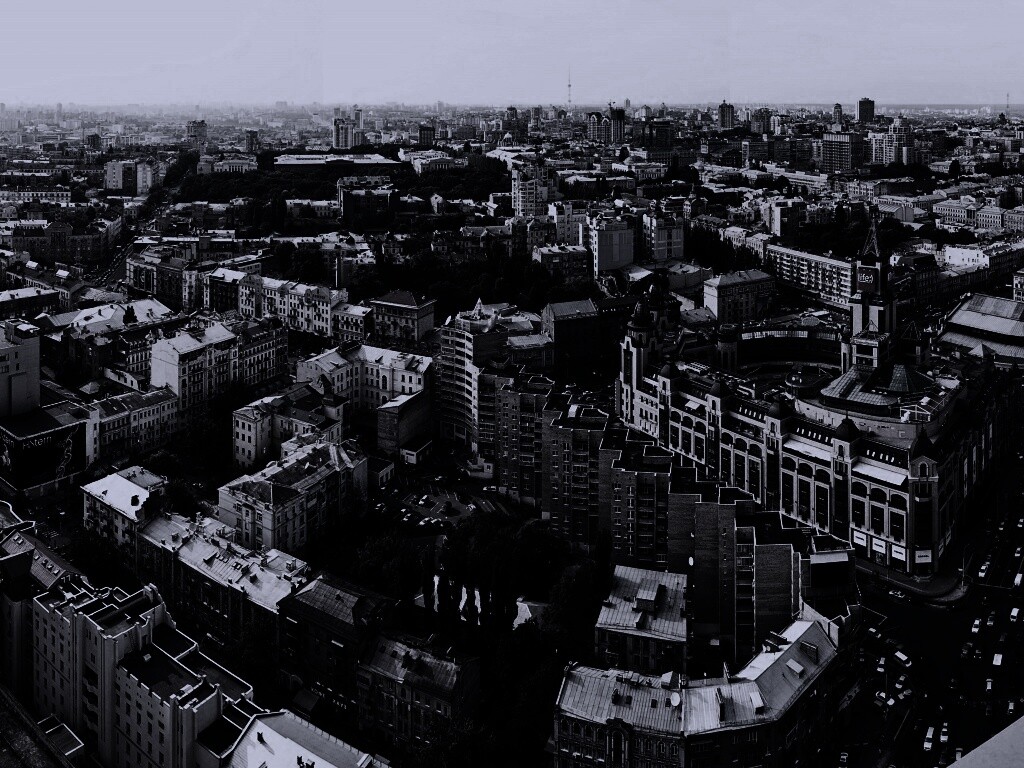 Киевская панорама обои