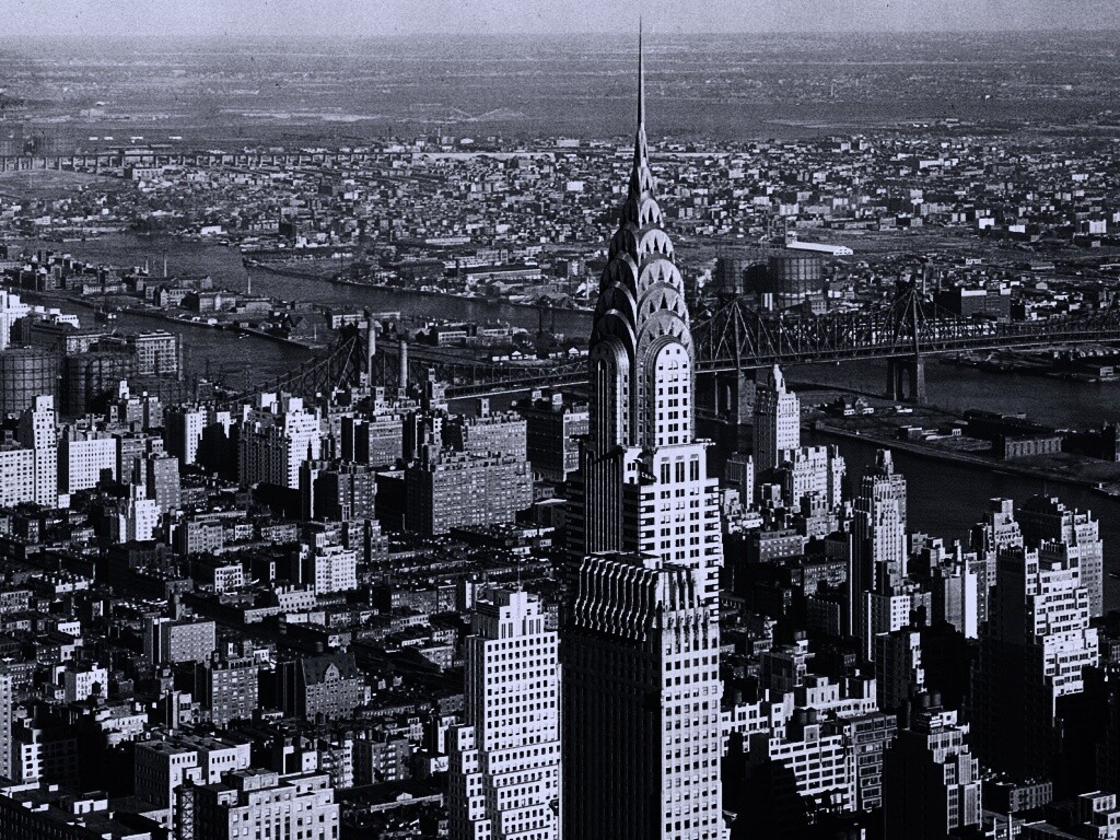 Панорама Нью-Йорка обои