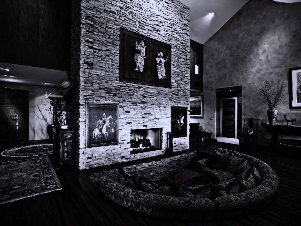 Интерьер гостинной обои