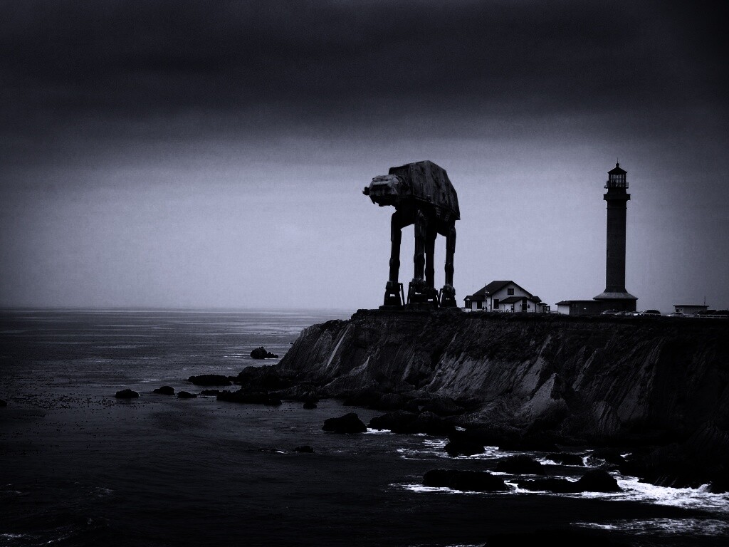 Звездные войны в нашем мире обои