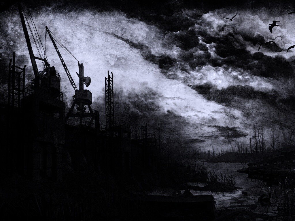 Панорама из Сталкера обои