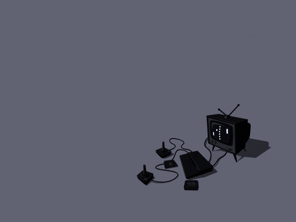 Приставка и телевизор обои