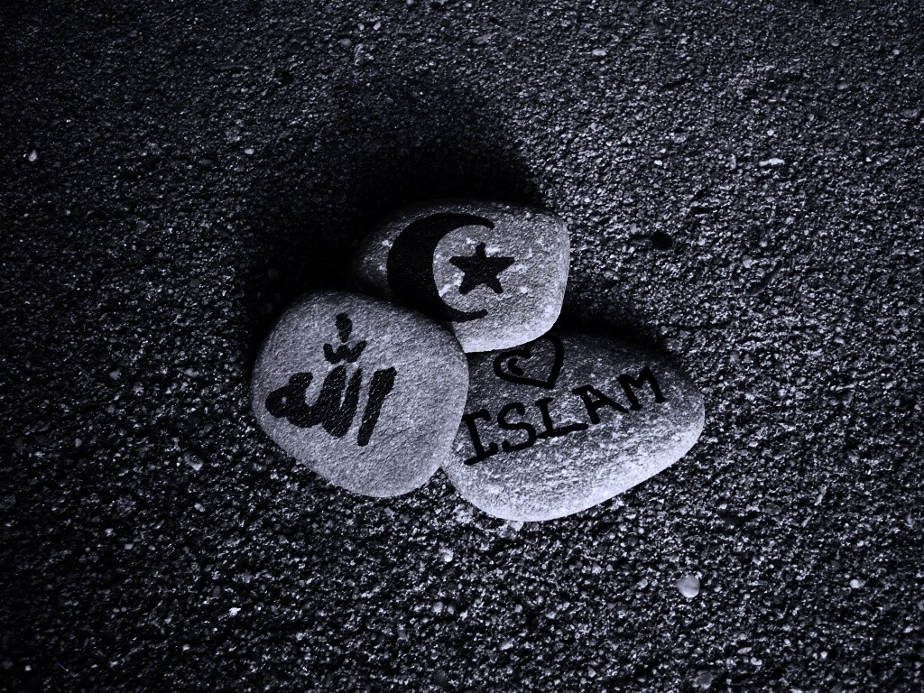 Религия на камнях обои