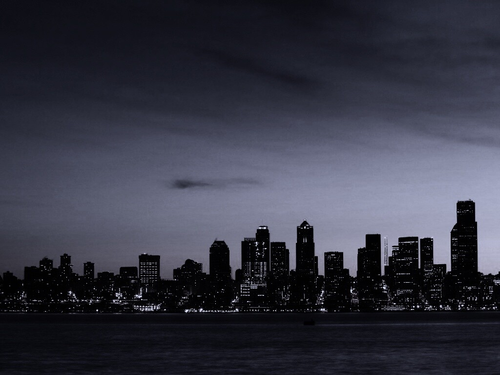 Пейзаж Сиэтла обои