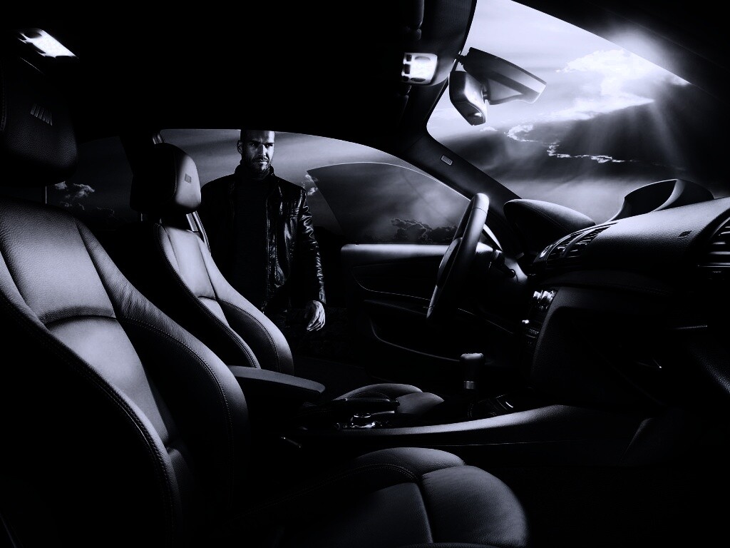 Салон автомобиля BMW обои