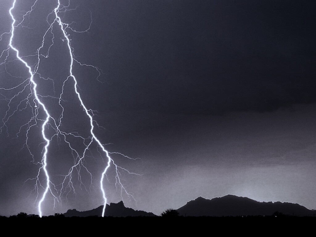 Двойная молния обои