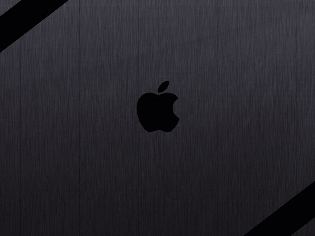 Apple на деревянном покрытие обои