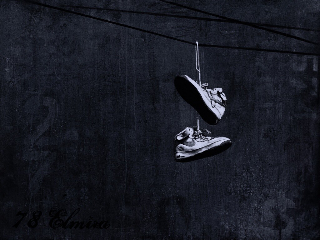 Кросовки на проводе обои