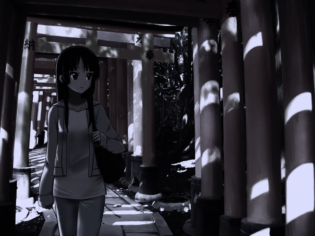 Акияма Мио обои