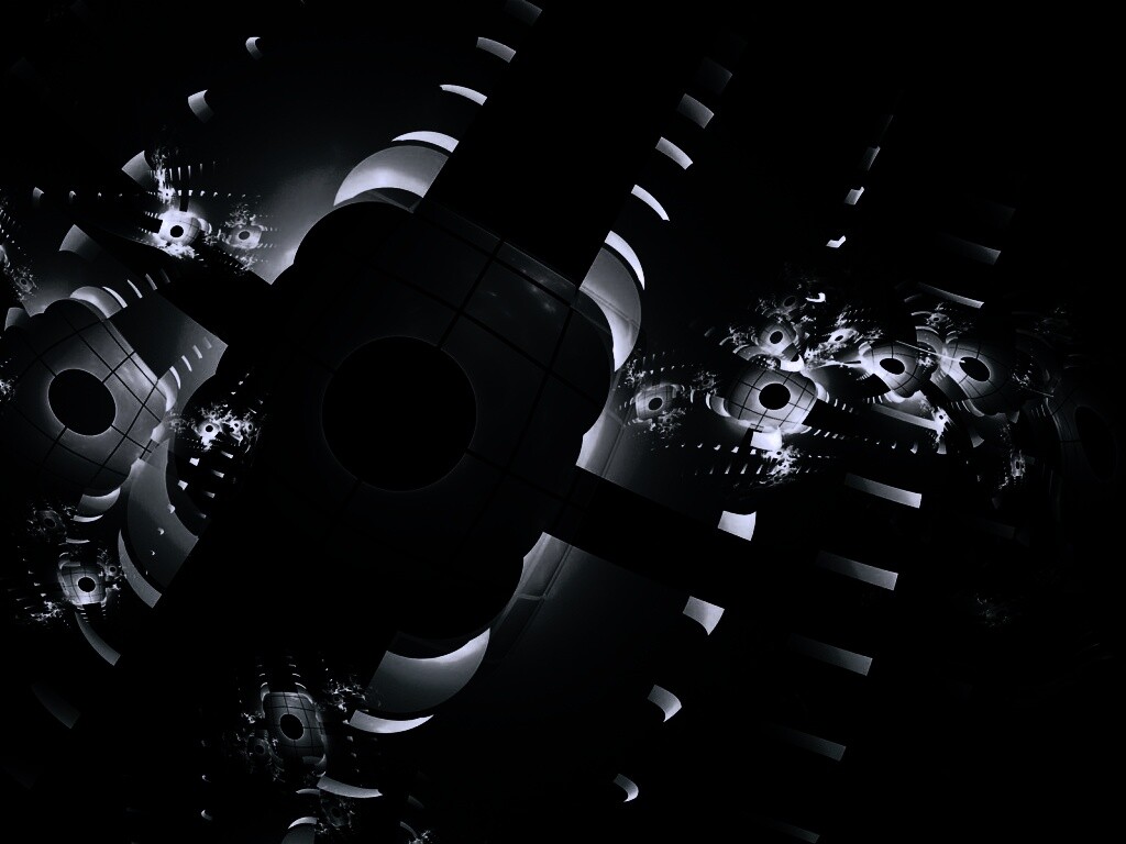 Абстрактные темно-зеленые фигуры обои