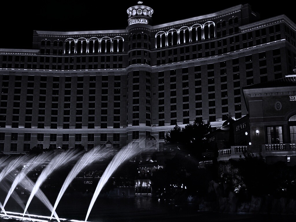 Казино Bellagio в Лас-Вегасе обои