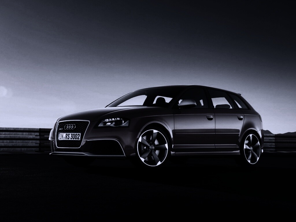 Фотосессия Audi RS3 на треке обои