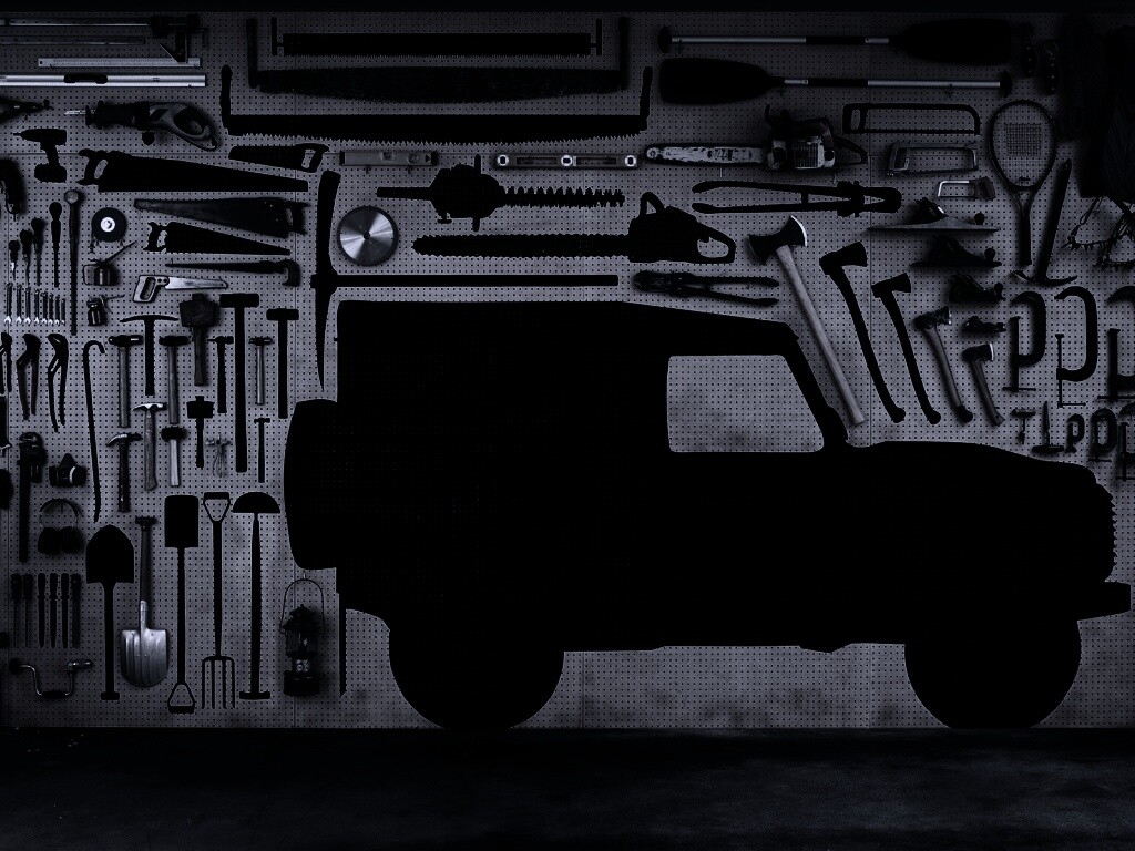 Типичный гараж обои