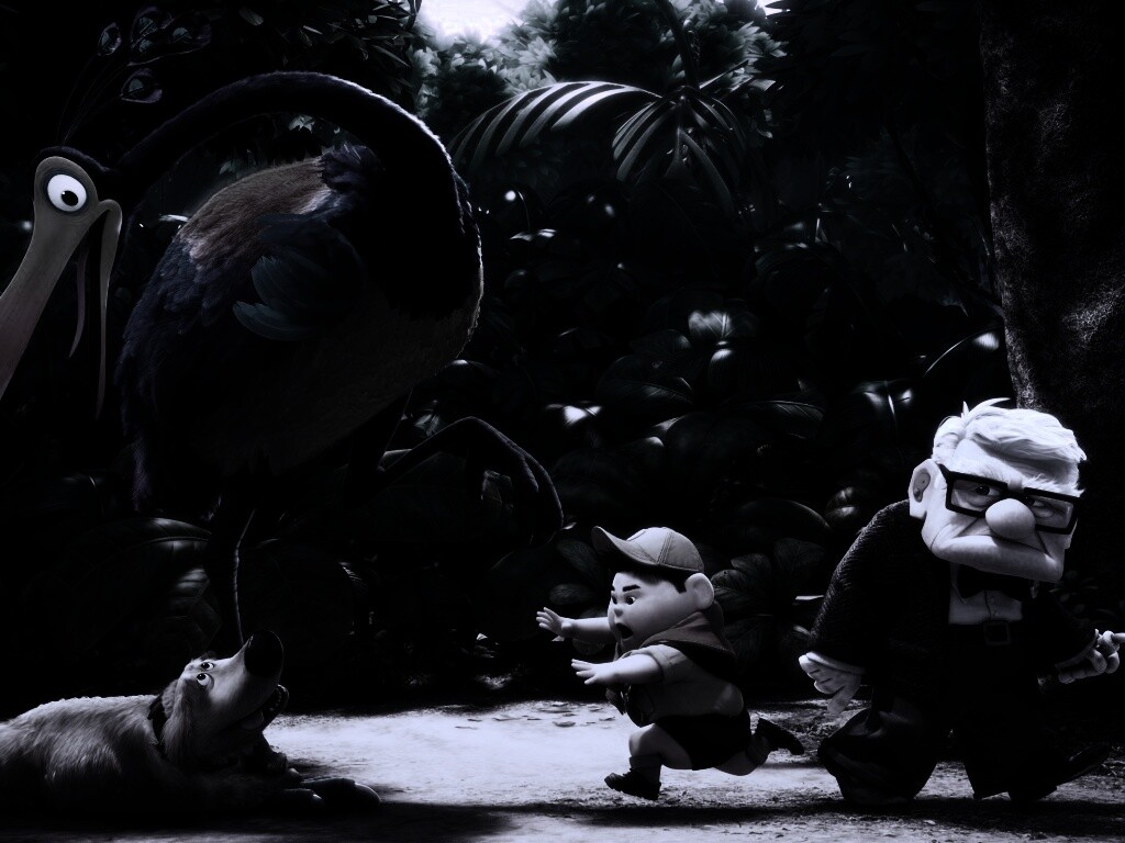 Герои мульфильма "Вверх" обои