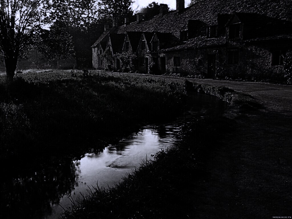 Домик в Англии обои