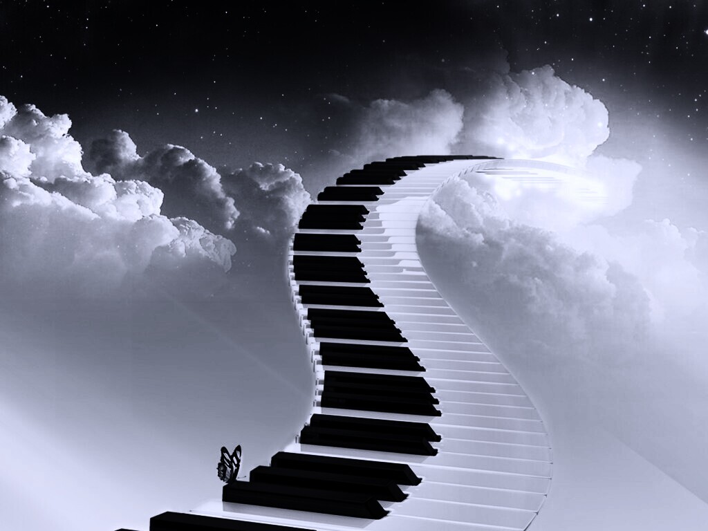 Музыка, которая ведёт нас на седьмое небо обои