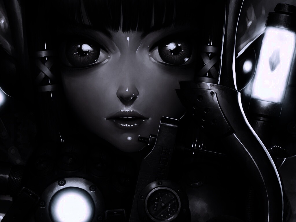 Технологичная лоли обои