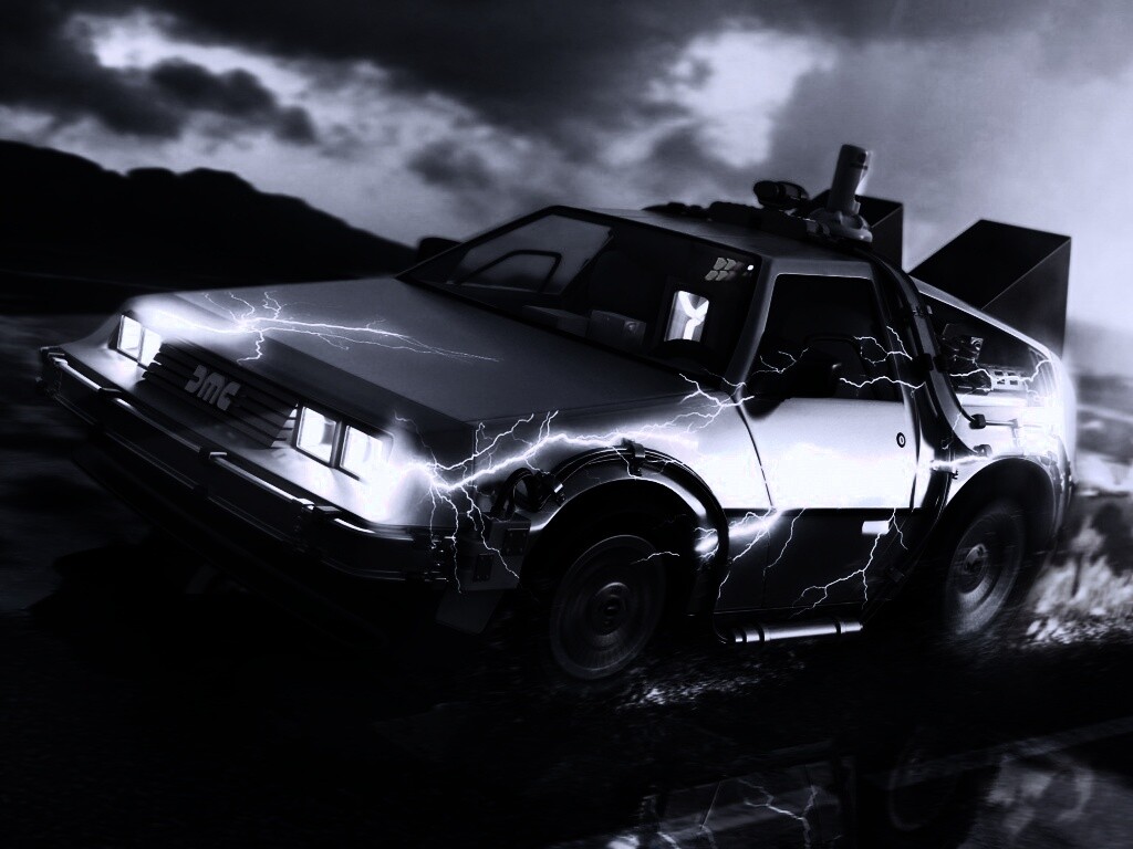 Машина времени обои