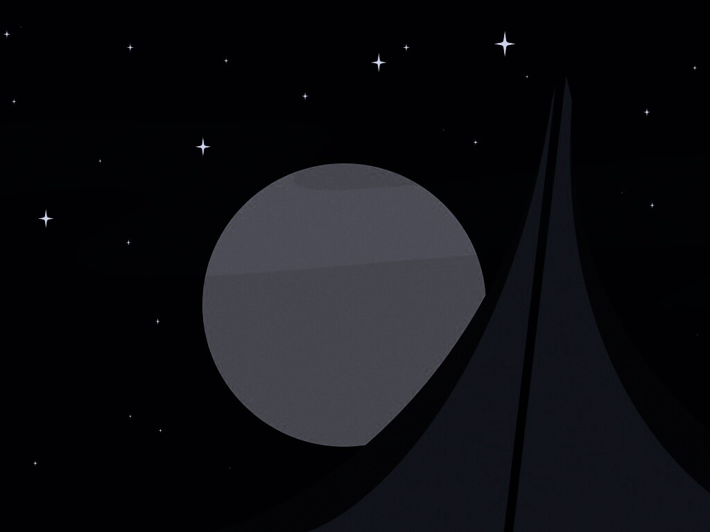 Полная луна обои