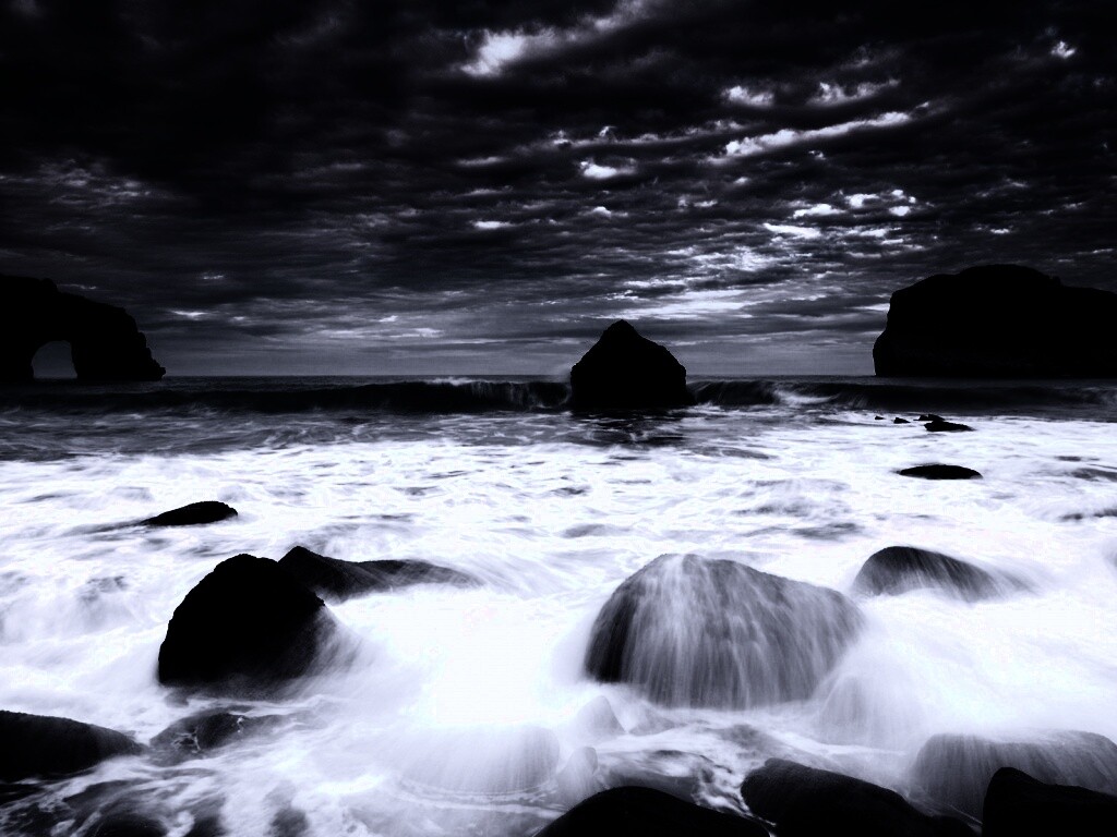 Волнующееся море обои