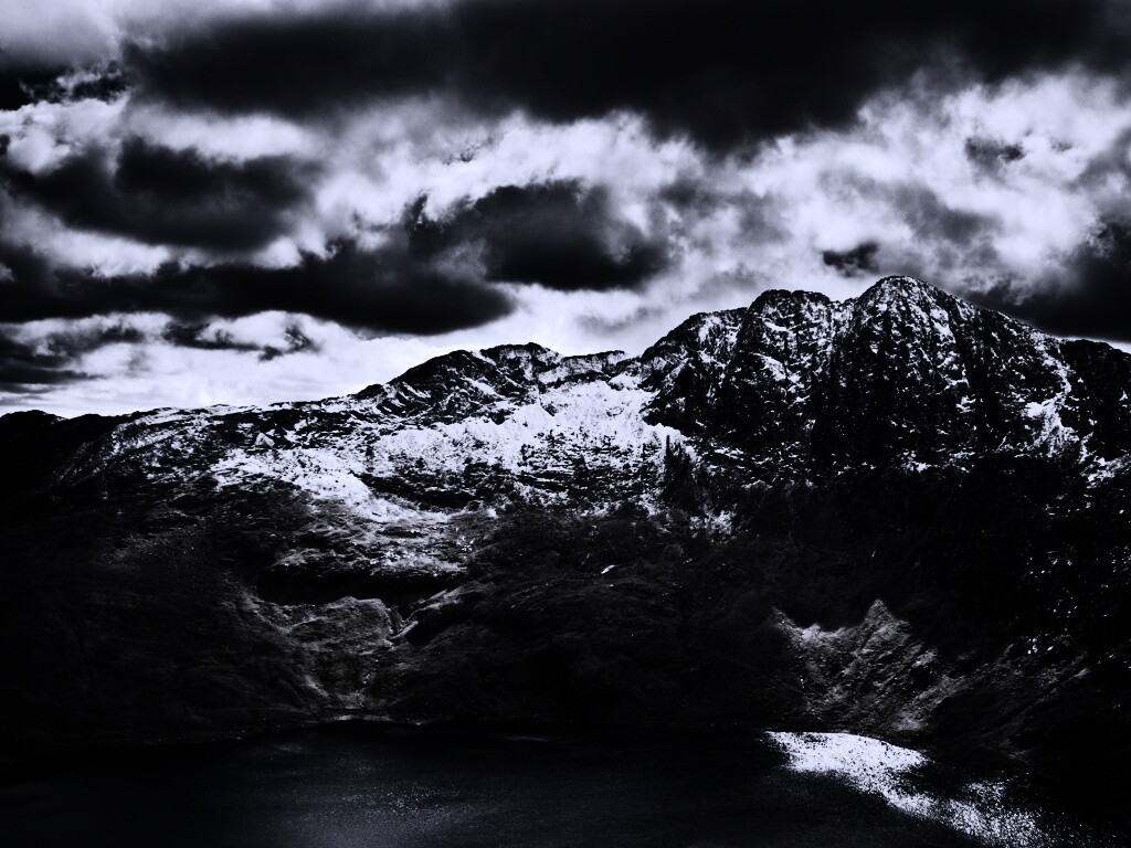 Вид на горы обои