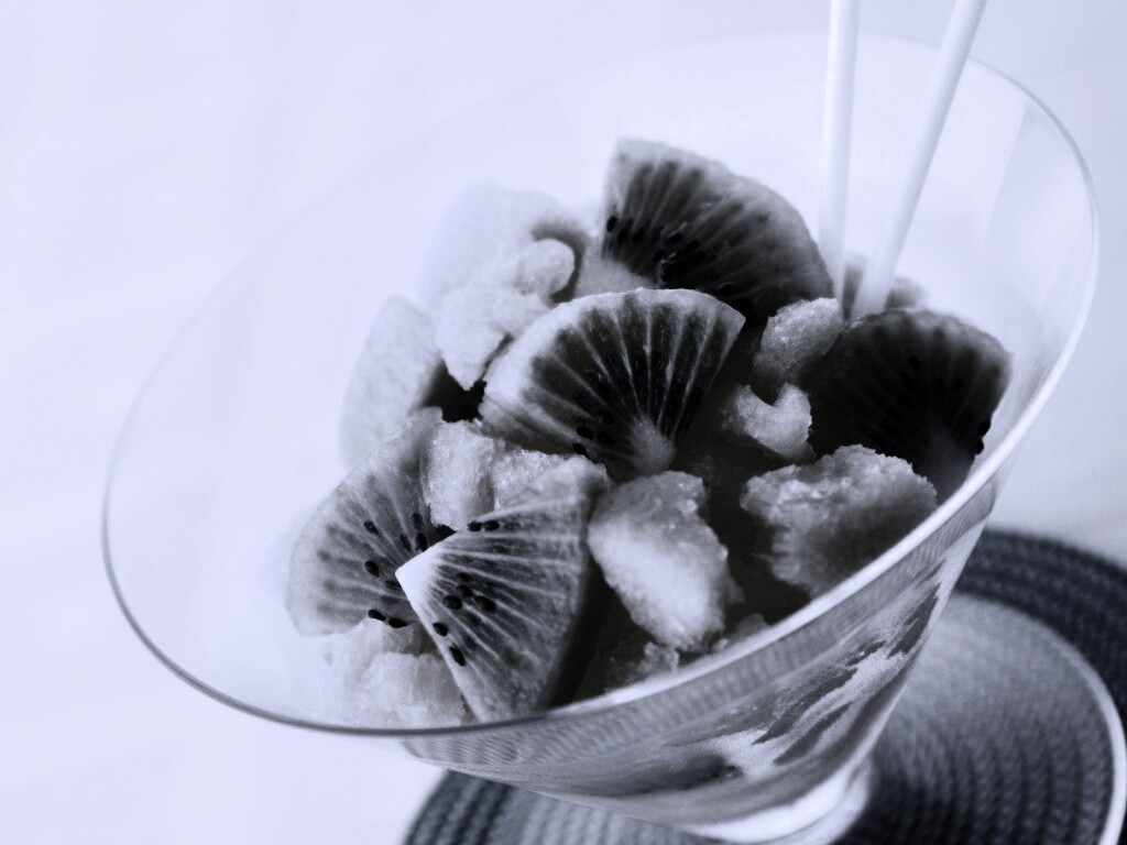 Мороженое с киви обои