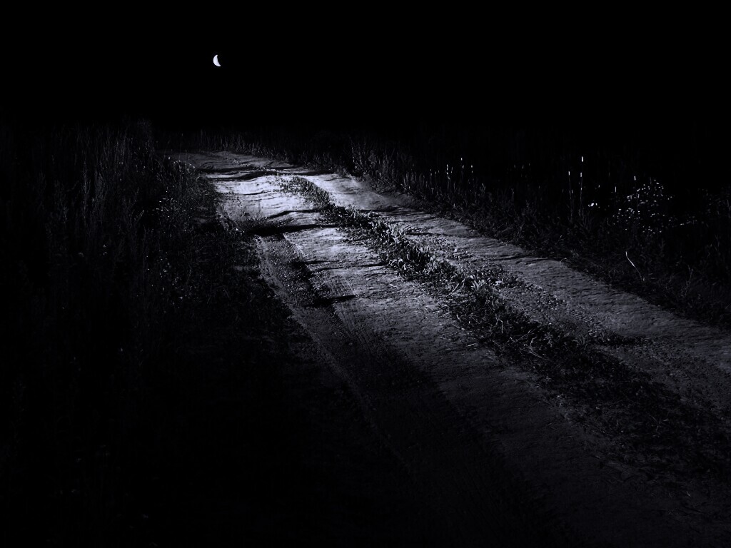 Ночная дорога обои